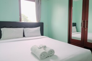 2 bedrooms, in-room safe - Homey 2Br At Majesty Apartment (Bandung)