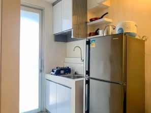 อพาร์ทเมนท์, 2 ห้องนอน | ครัวส่วนตัว | ตู้เย็นขนาดใหญ่, เตาประกอบอาหาร