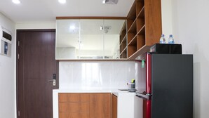 Apartemen, 2 kamar tidur | Dapur pribadi | Lemari es besar dan kompor