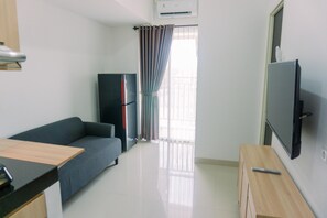 Apartment, 2 Bedrooms | Living area - Minimalist And Comfort 2Br Serpong Garden Apartment (Cisauk)