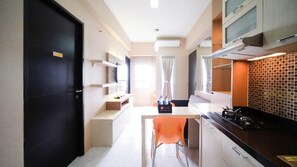 Private kitchen - Homey And Tidy 2Br At Puri Mas Apartment (Surabaya)