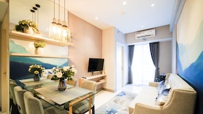 Apartment, 2 Schlafzimmer | Wohnbereich