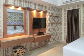 Interior - Minimalist And Comfort Studio Podomoro City Deli Medan Apartment (Medan)