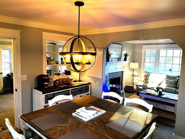 Dining - SC Farmstead Cottage with modern amenities and farm views (Belton)