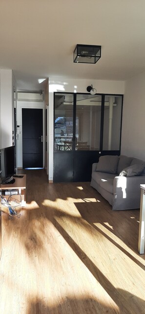 TV, books - Appartement 6 Personnes Plage AU Bout DE LA RUE (Cagnes-sur-Mer)