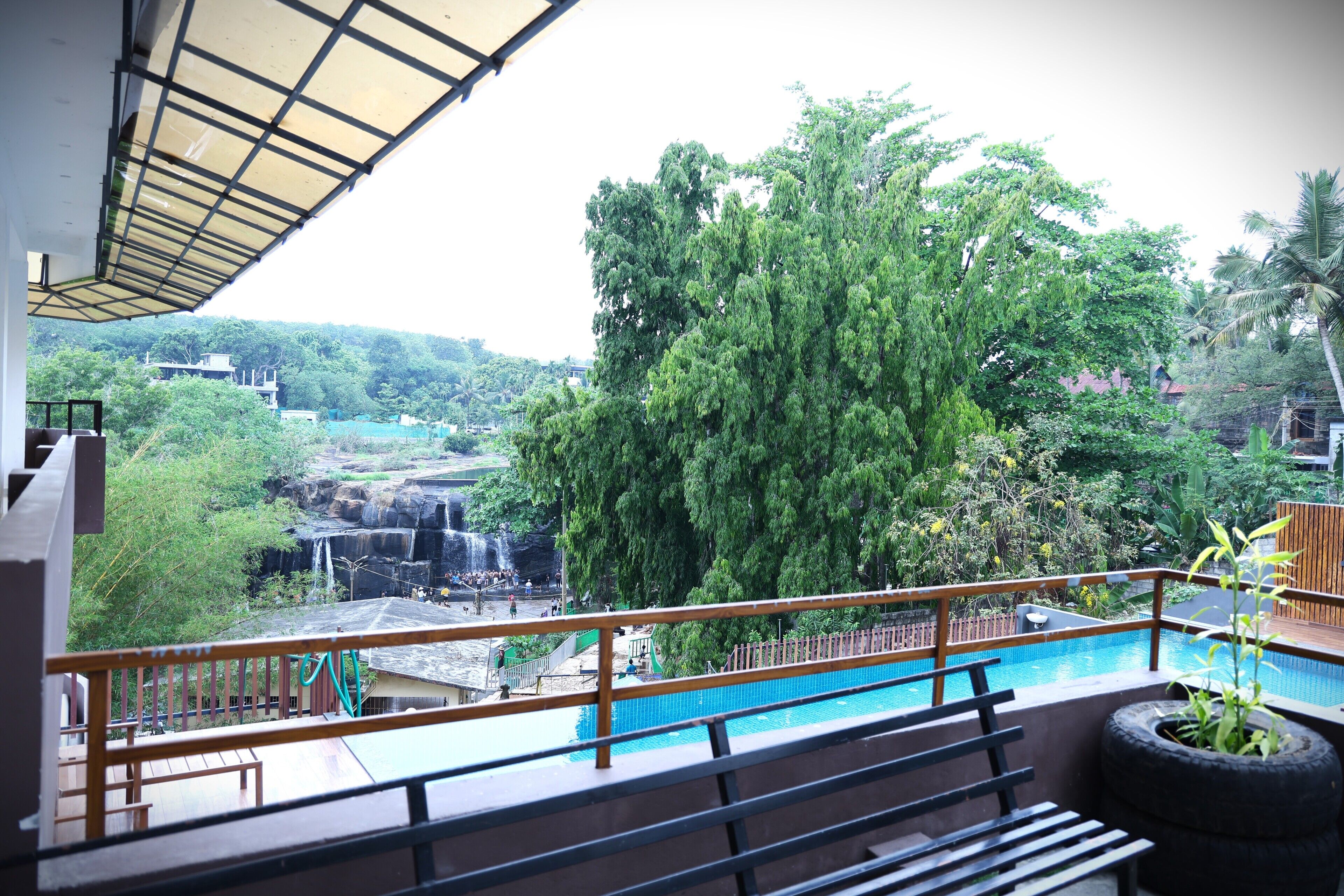 Vista dalla struttura