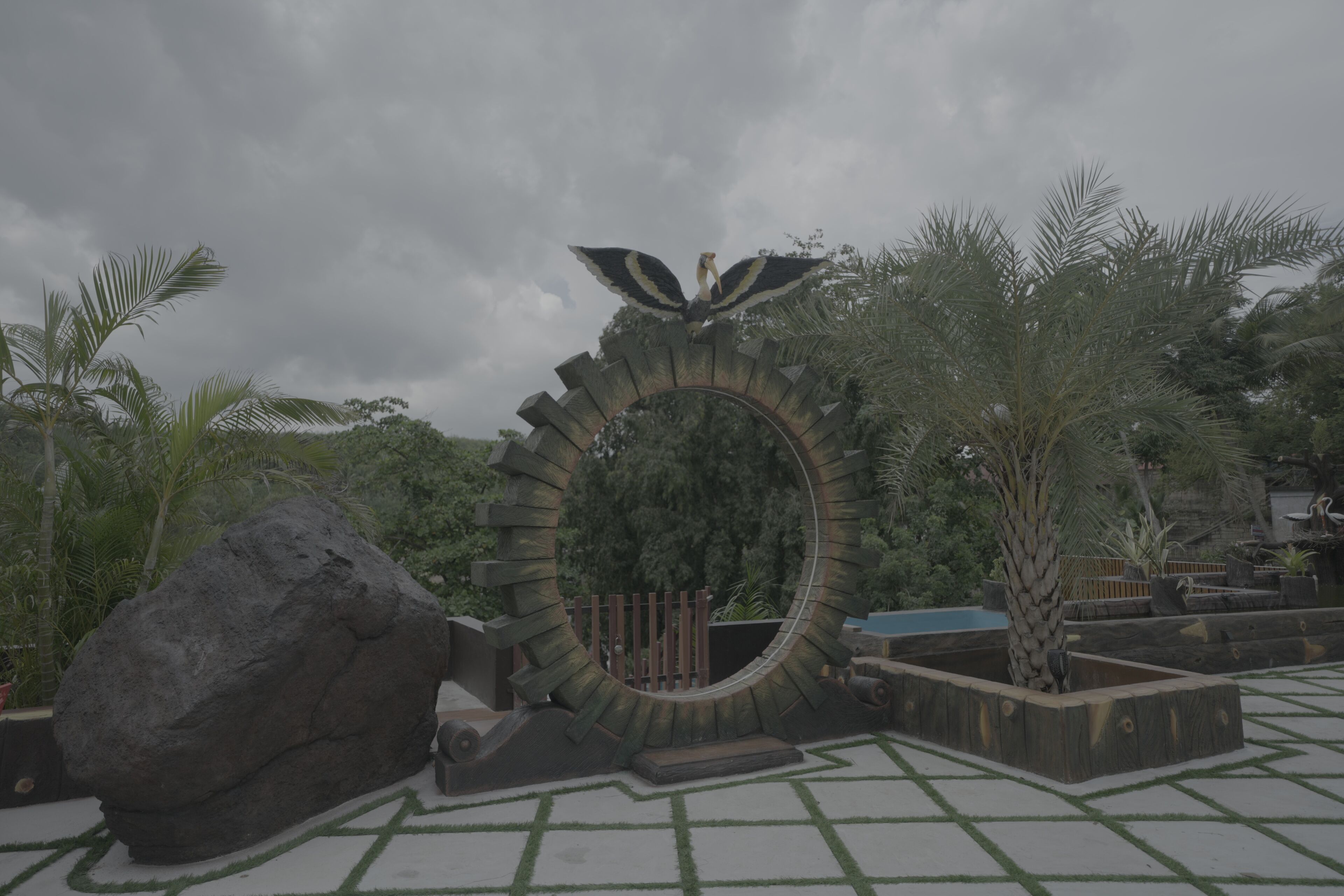 Vista dalla struttura