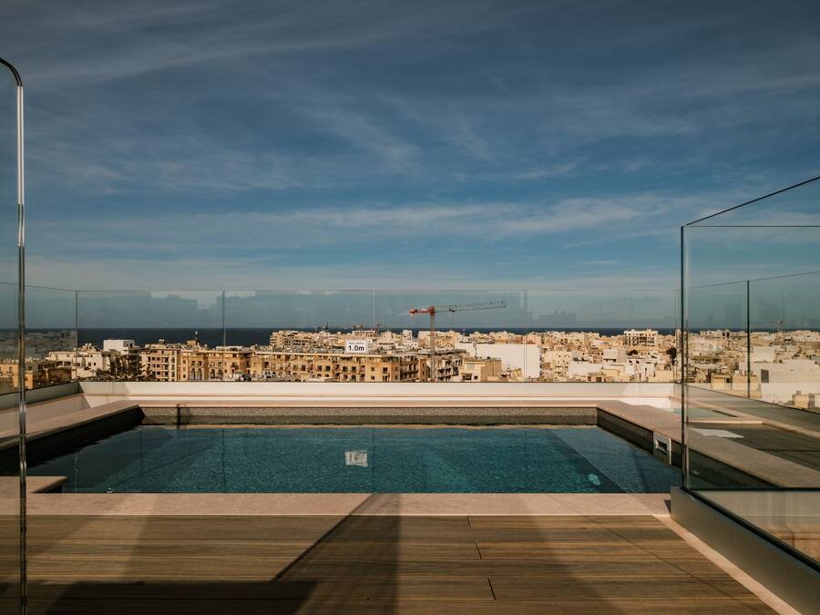 Seasonal outdoor pool