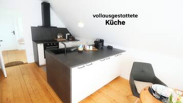 Kühlschrank, Ofen, Herdplatte, Geschirrspüler