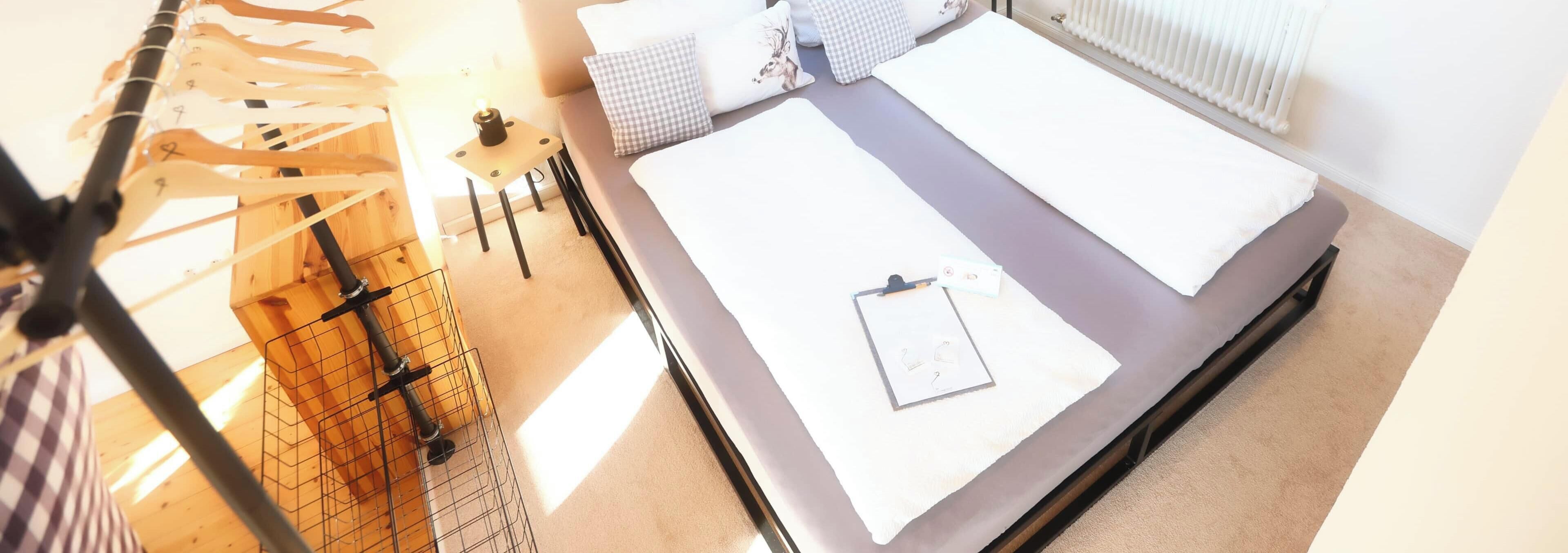 1 makuuhuone, silitysrauta/-lauta, vauvan matkasänky, ilmainen Wi-Fi