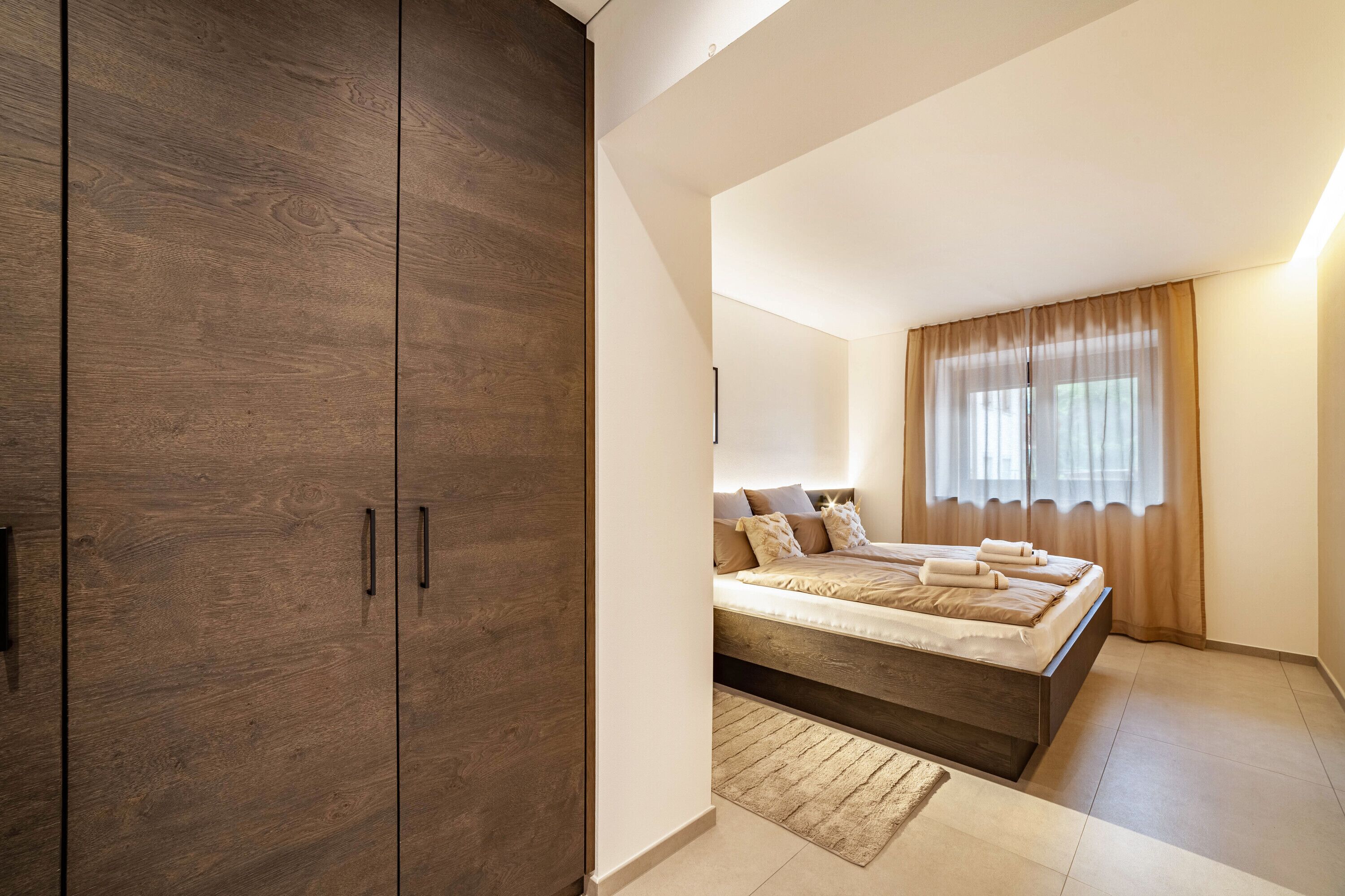 1 Schlafzimmer, kostenloses WLAN, Bettwäsche, Rollstuhlgeeignet