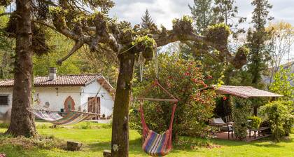 Ferienhaus 'La Capannina' mit Bergblick, privater Terrasse und eigenem Garten
