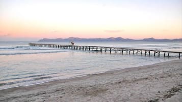 Tæt på stranden