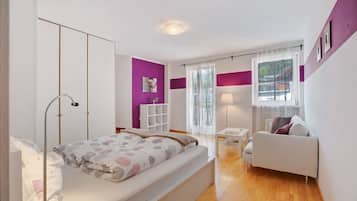 1 sovrum, gratis wi-fi och sängkläder