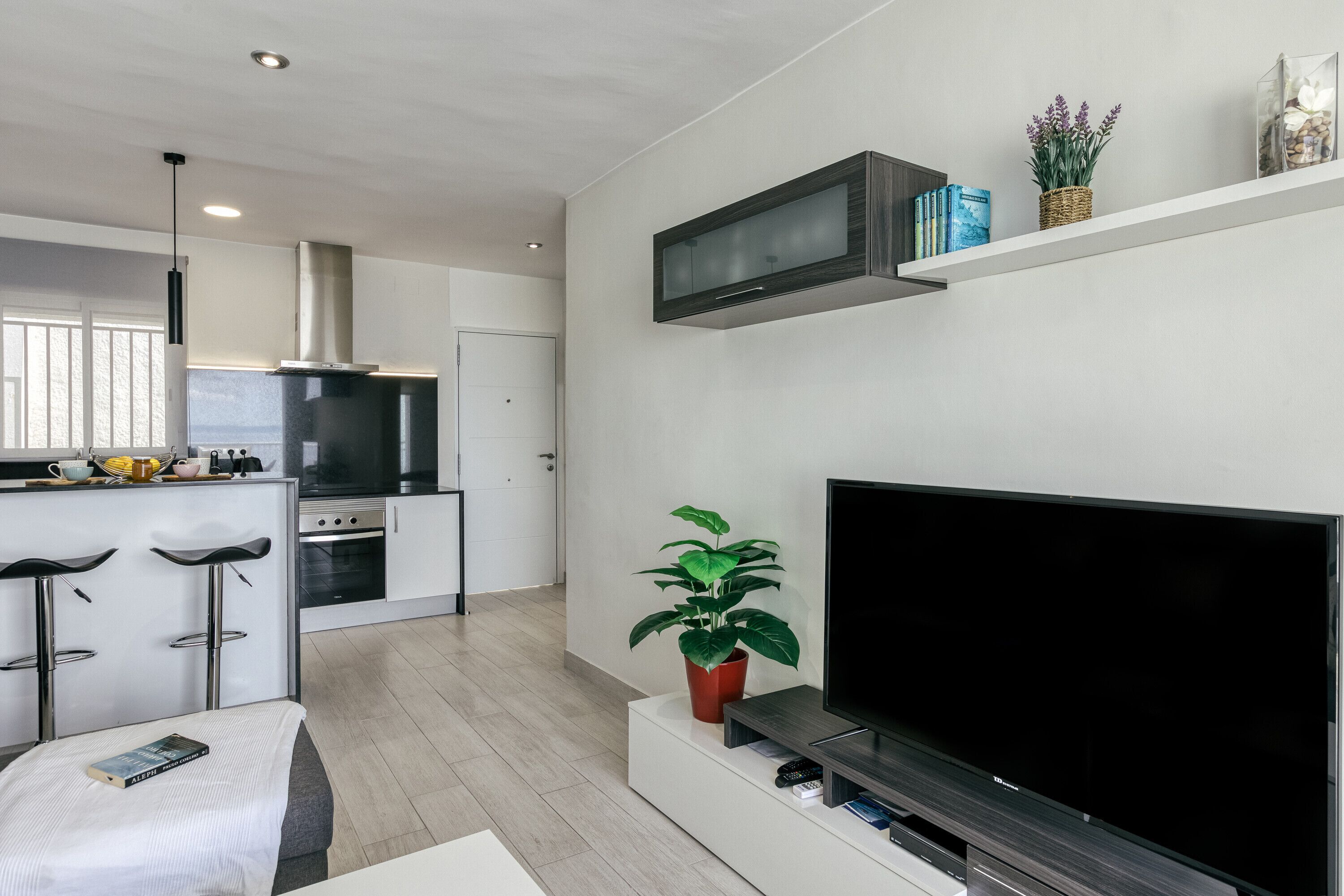 Apartment 'Vista Mar Faro I' with Sea View, Wi-Fi and Air Conditioning