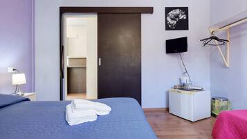 3 camere, Wi-Fi gratuito, lenzuola