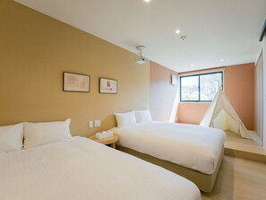 2 bedrooms, free WiFi, bed sheets - Rakuten STAY VILLA Yatsugatake 104 Family room  8 people capacity Pets OK / Hokuto Yamanashi (Hokuto)