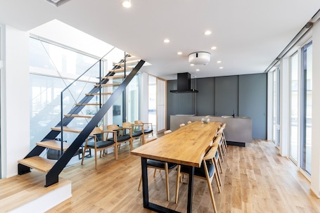 Dining. Private 4LDK villa near the sea | 7minute walk fr / Sennan-gun Ōsaka