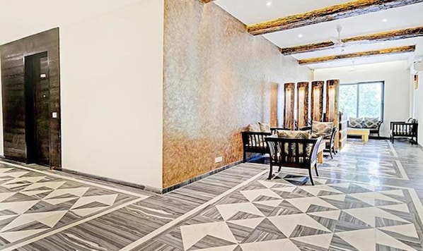 Lobby sitting area