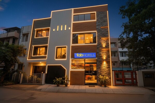 Entrada de la propiedad