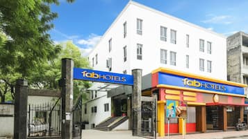 Entrée de l’hébergement