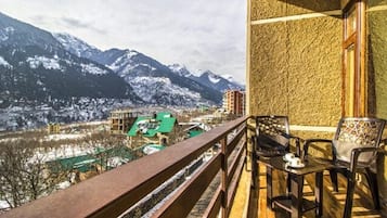 Uitzicht vanaf balkon