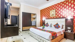 Phòng Deluxe | Bộ trải giường bằng vải cotton Ai Cập, bộ đồ giường cao cấp