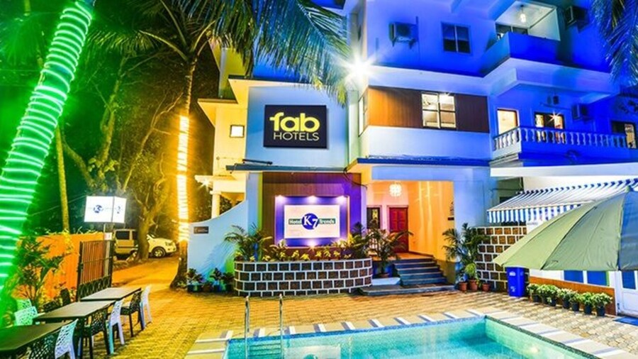 FabHotel K7 Trends With Pool, Baga Beach