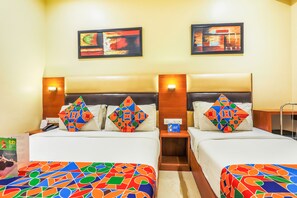 Family Room | Egyptian cotton sheets, premium bedding, in-room safe, free WiFi