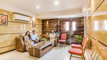 Zona de estar del vestíbulo