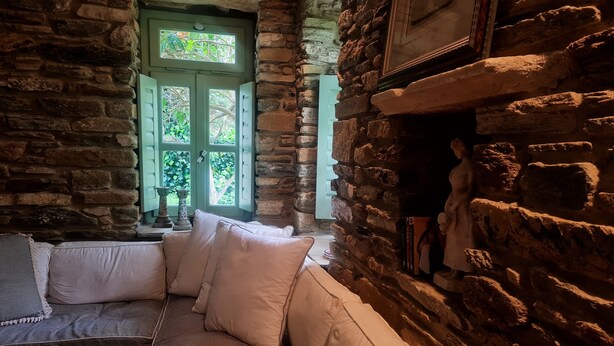 House, 1 King Bed | Interior - The Luxurious Smardakito Village Pool House (Tinos)