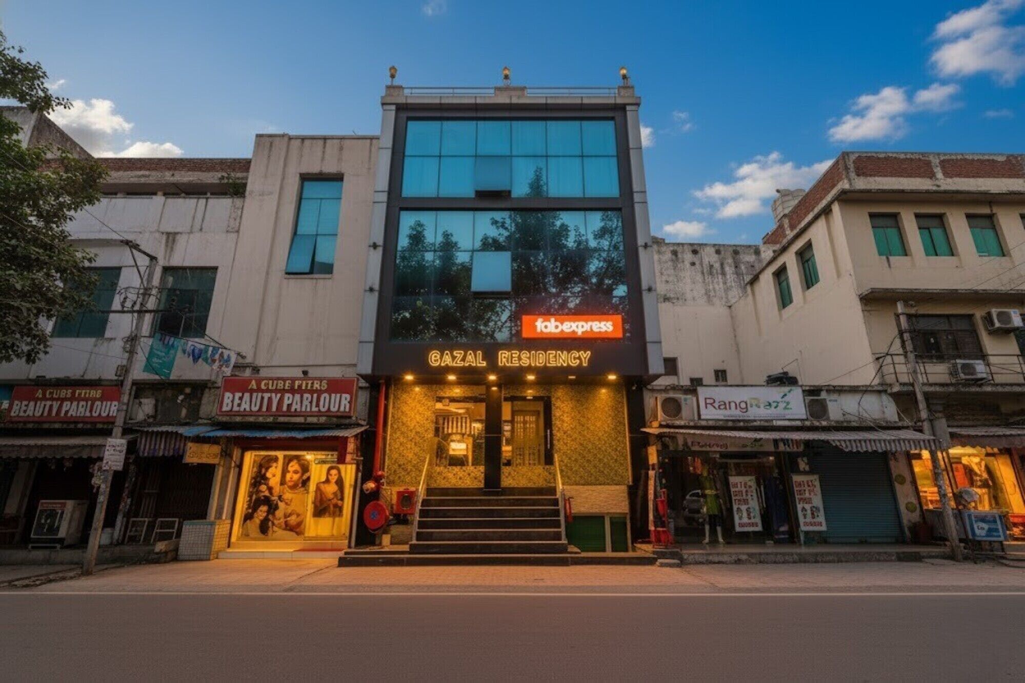 Ingresso della struttura