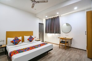Deluxe Room | Egyptian cotton sheets, premium bedding, in-room safe, free WiFi - FabHotel VAT (New Delhi)