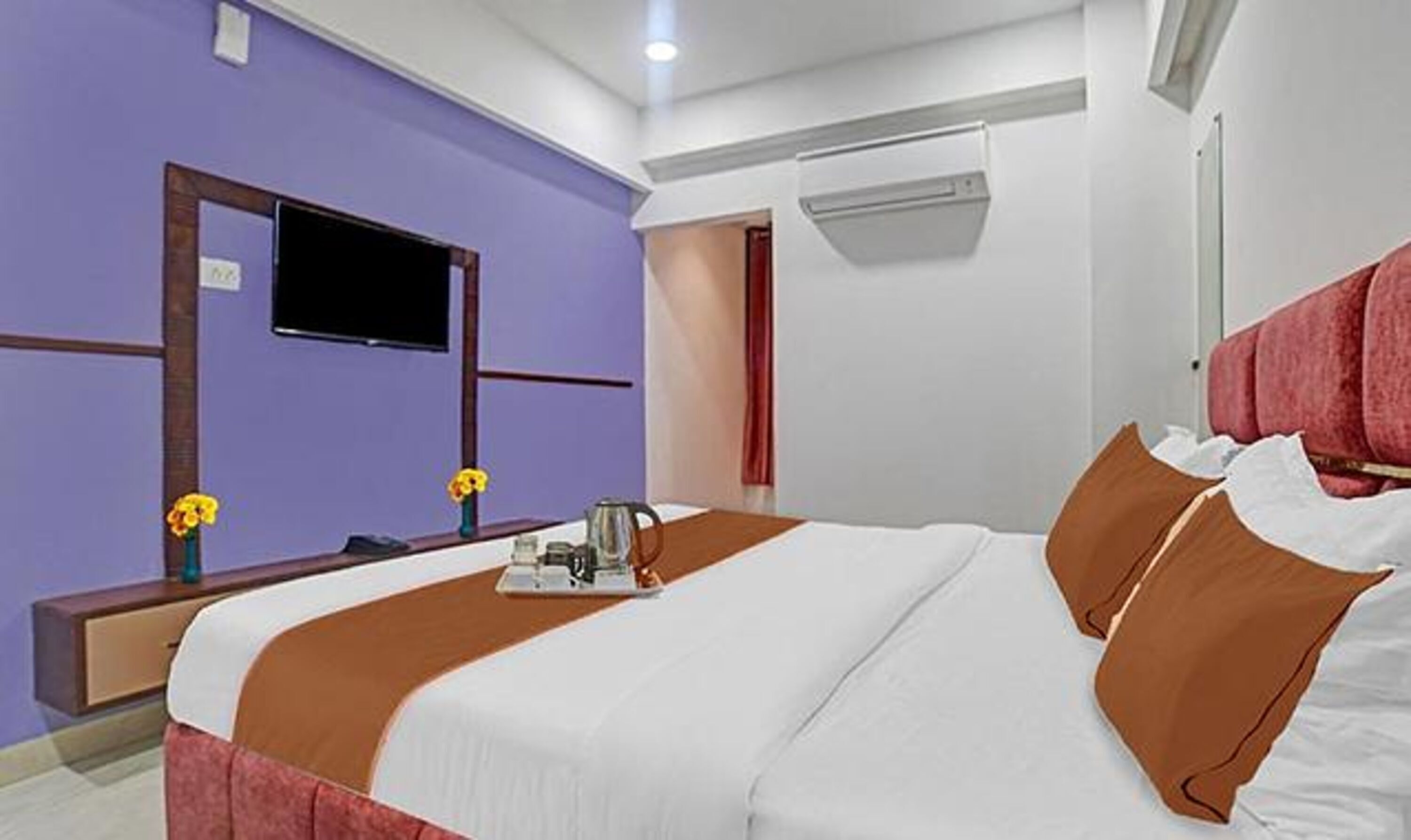 Bộ trải giường bằng vải cotton Ai Cập, bộ đồ giường cao cấp 