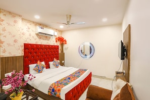 Habitación Deluxe | Sábanas de algodón egipcio y ropa de cama de alta calidad 