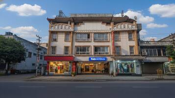 Entrada de la propiedad