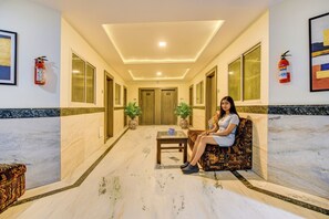 Sala de estar en el lobby