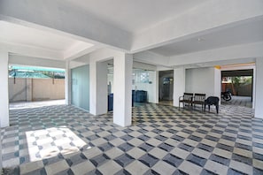 Interior entrance