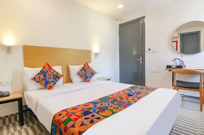 Premium bedding, free WiFi, bed sheets