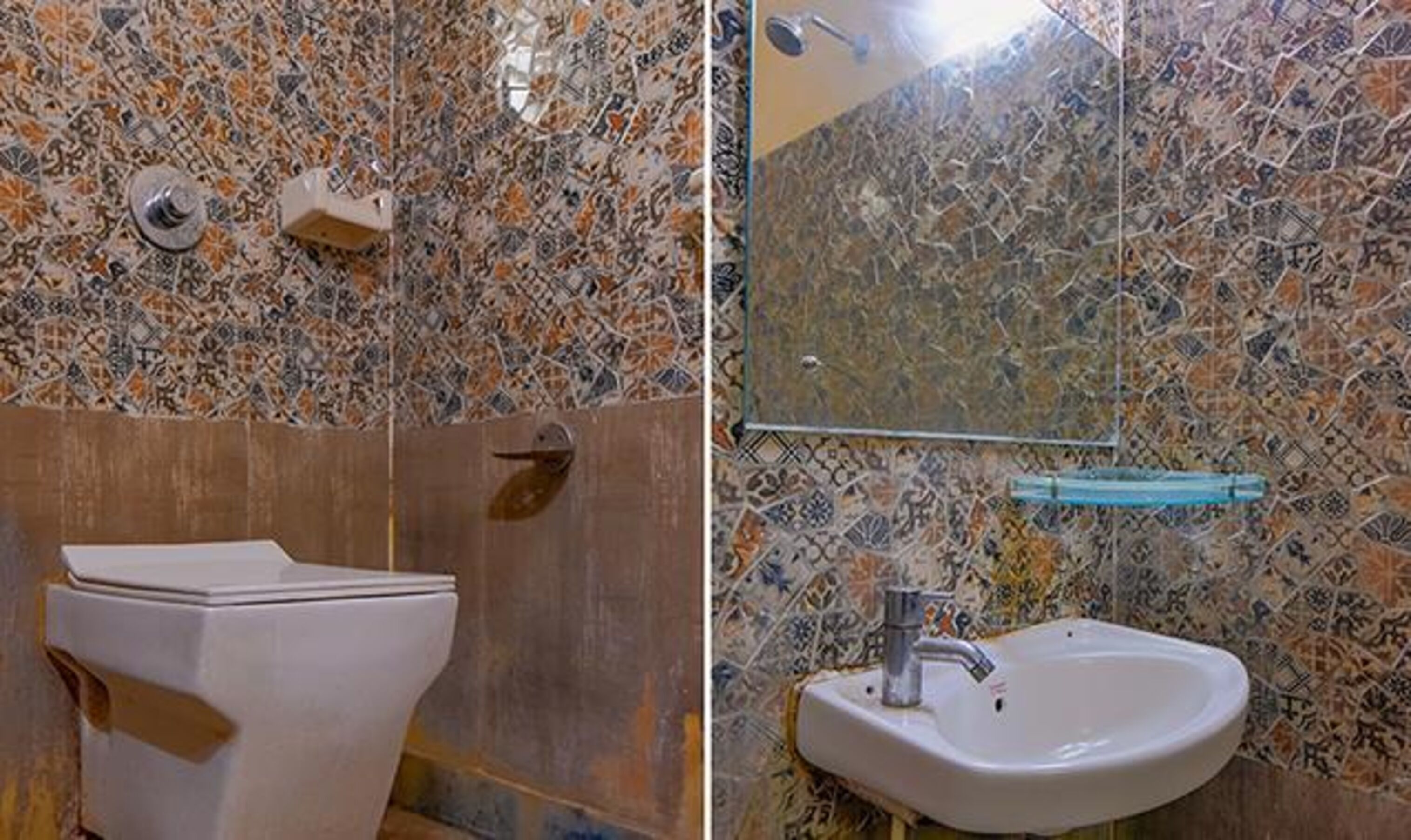 premium room | bathroom | shower, rainfall showerhead, free toiletries, towels