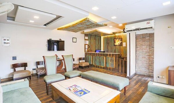 Zona de estar del vestíbulo