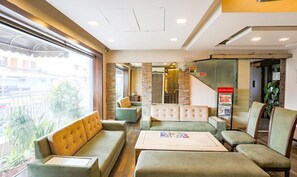 Zona de estar del vestíbulo