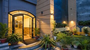 Entrada de la propiedad