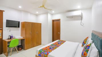 Wi-Fi de cortesia, roupa de cama