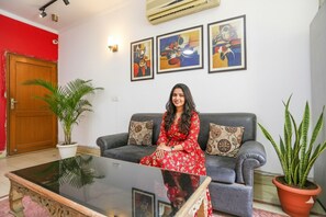 Sala de estar en el lobby