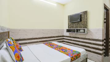 Wi-Fi de cortesia, roupa de cama