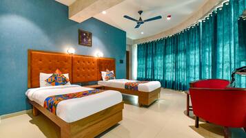 Kamar Deluks | Wi-Fi gratis dan seprai linen