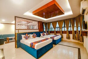 Egyptian cotton sheets, premium bedding, in-room safe, desk - Fabhotel Greenland Grand (Bhubaneshwar)