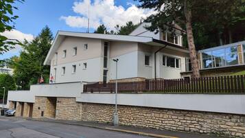 Fassade der Unterkunft