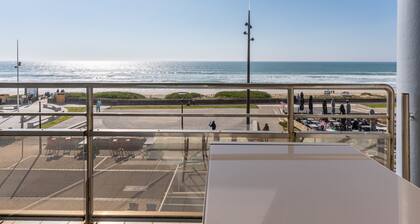 Mimizan Beach: 6-person apartment with balcony and parking